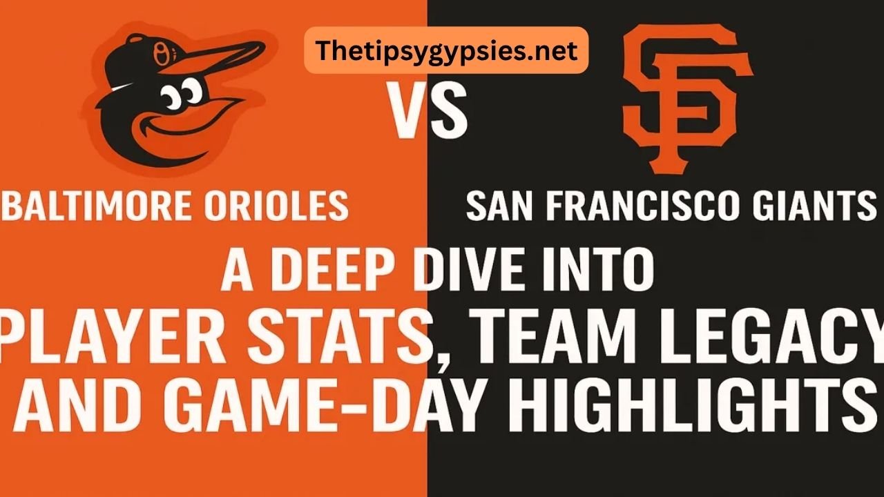 baltimore orioles vs san francisco giants match player stats