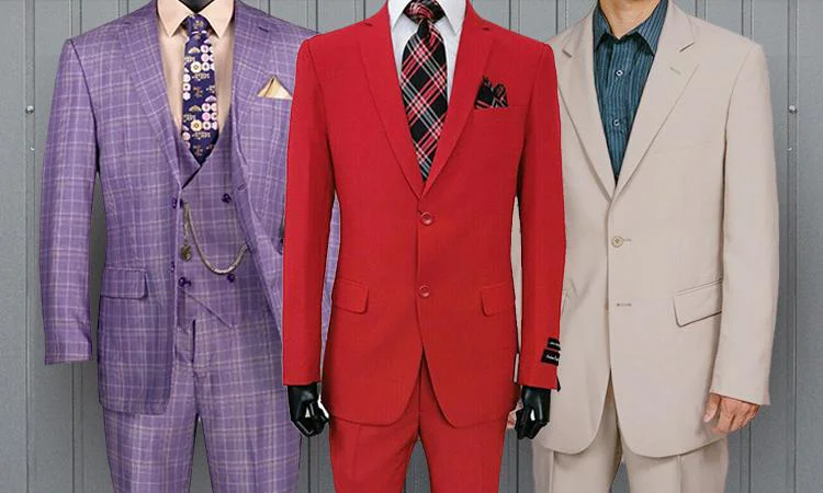 Best Bright Colored Suits for Weddings and Parties