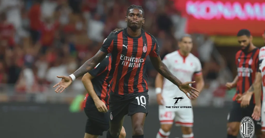 ac milan vs ssc bari timeline