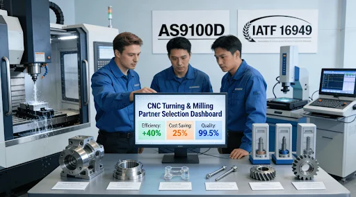 How Manufacturing Innovators Can Avoid Costly Delays by Choosing the Right CNC Turning and Milling Services Partner