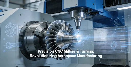 Aerospace Engineering How do CNC milling and turning services achieve ±0.005mm accuracy