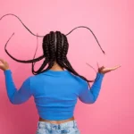 Knotless Braided Wig Ideas with a Finger Wave Finish