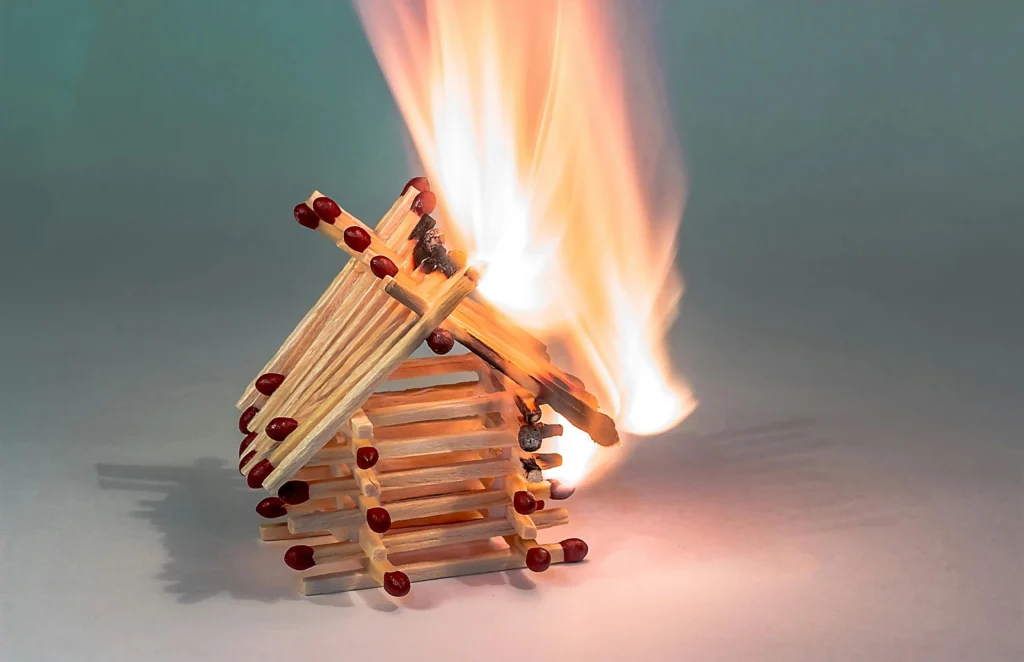 Common fire hazards in the home