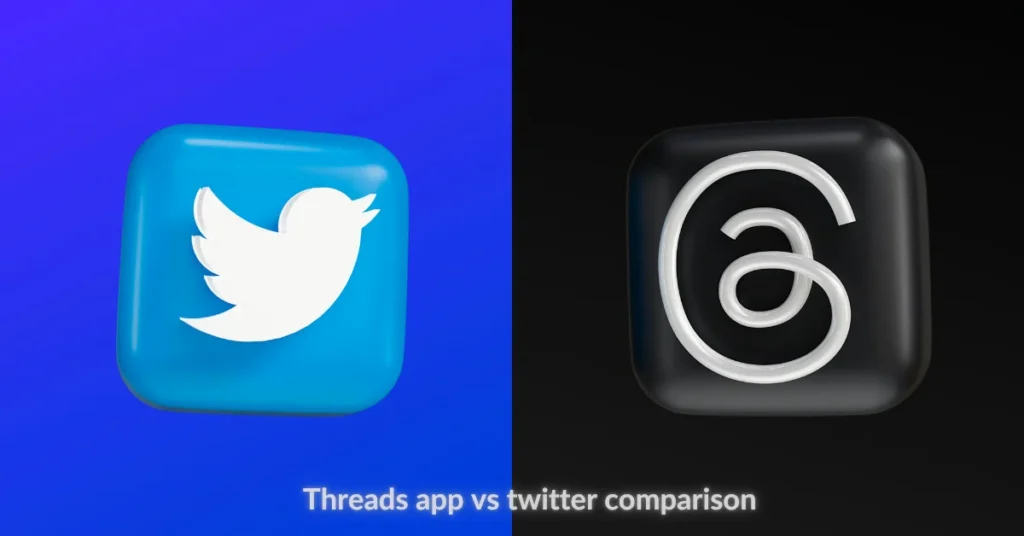 threads app vs twitter comparison