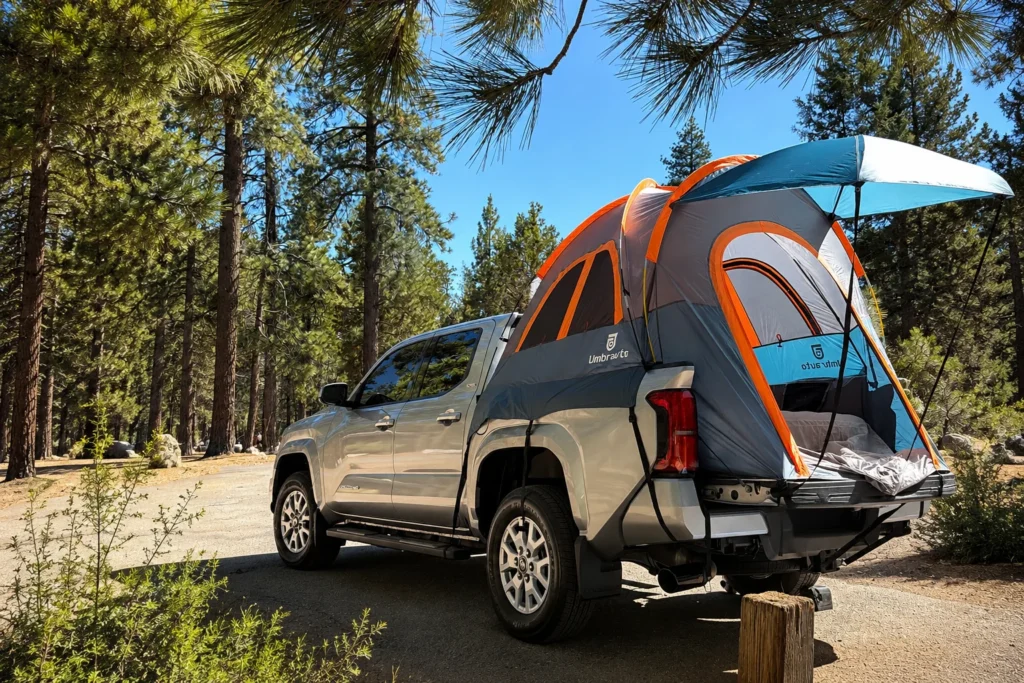 truck tent and air mattress for all pickup models